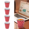 4Pcs Student Melamine Cup Imitation Porcelain Beverage Mug Water Cup