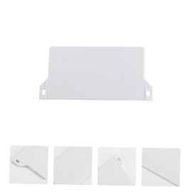 FUNOMOCYA Vertical Blind Bottom Weights Slats 89mm PVC Plastic Bottom Plate Blind Fittings