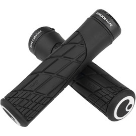 Ergon GA2 Fat Ergonomic Bike Handlebar Grips, MTB Mountain, (2) Grips, Black/One Size