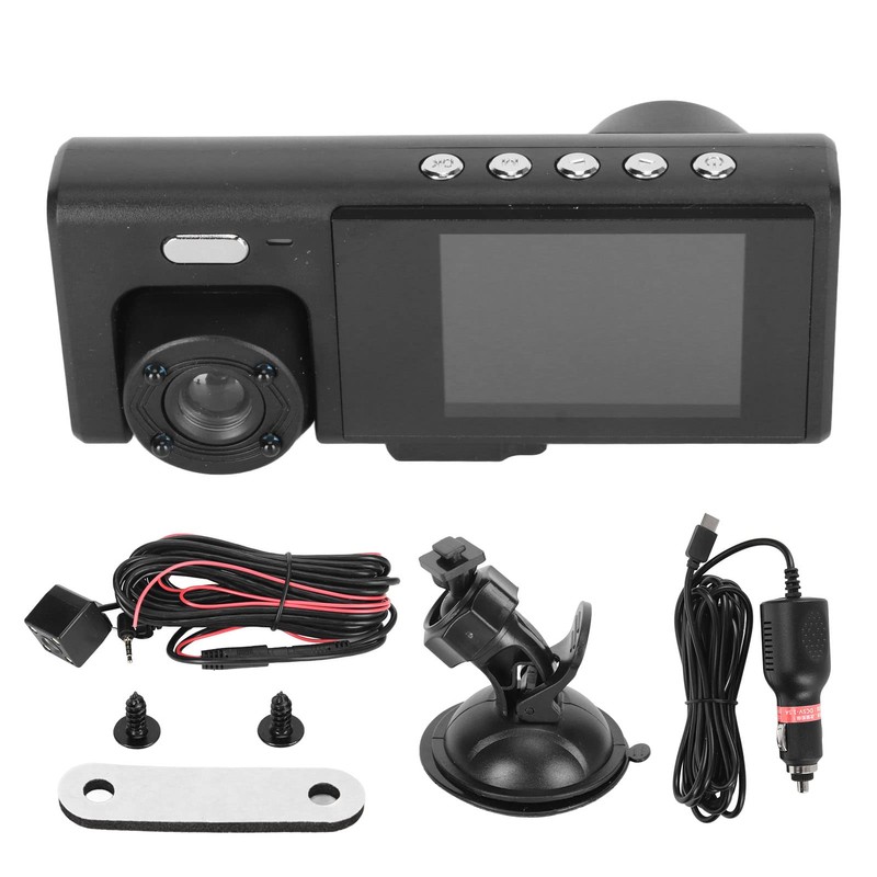 Generic Dashcam Front Dash Camera, 2 Inch IPS Dashboard Car