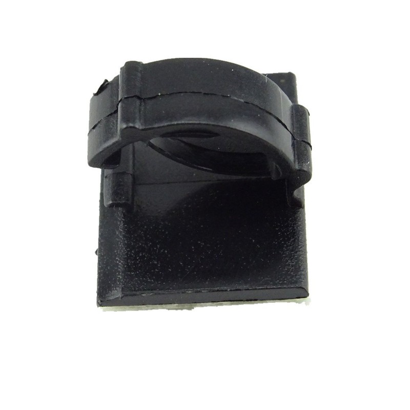 Honbay 100 Pieces Adhesive Cable Clips Drop Clamp Cable Tie