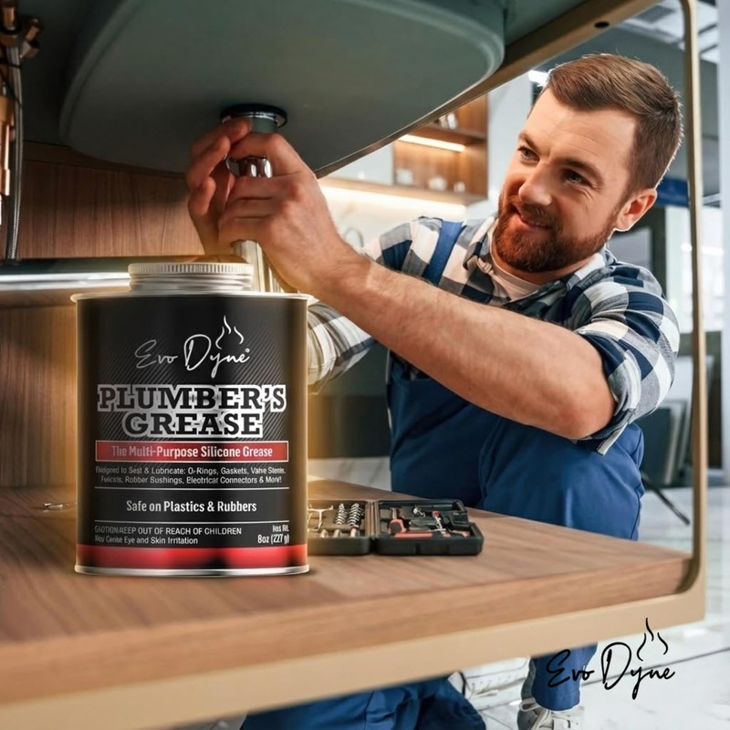 Silicone Grease (8oz), Silicone Paste | Plumbers Grease | Made