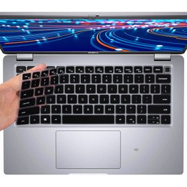 Keyboard Cover for Dell Latitude 3440 5440 5430 5431 5420 14", Dell Latitude 14" 7440 7430 7420 7410, Dell Latitude 14" 9420 9430, Dell Latitude 9520 9510 7520 15.6" Keyboard Skin Protector, Black