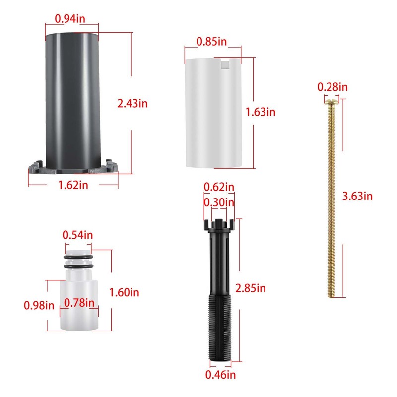 Replacement for Grohe 14048000 Universal Extension Set, Fits for Grohtherm