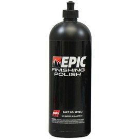 Malco Epic Finishing Polish - Vehicle Finishing Polish for Light Paint Correction/Polishes to Deep Showroom Gloss/Swirl-Free with Orbital Polisher / 32 Oz. (109232)