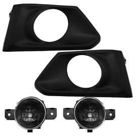 LED Fog Lights Compatible With 2019 2020 2021 2022 Nissan Altima Front Bumper Lights Assembly Clear Lens with Harness and Switch Left Driver and Right Passenger Side