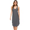 WiWi Womens Soft Pajamas Sleeveless Racerback Nightgown Full Slips Sleepshirts
