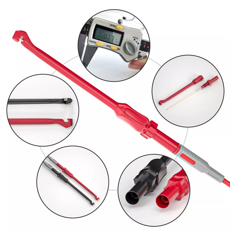 Peakelect 57PCS Back Probe Set Multimeter Test Lead Kit with