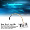 Solar Circuit Board Set Compatible with Lithium Batteries Solar Timing