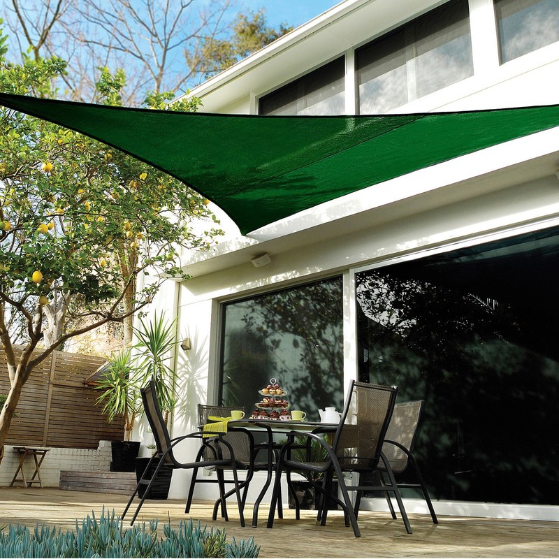 Coolaroo Coolhaven Shade Sail Kit - 95% UV Block Breathable