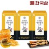 Hanguk Sam (현대Hmall)한국삼 정성담은 벌꿀 홍삼스틱 10g x 30포 x 3박스 (Hyundai Hmall) Korean Ginseng Honey Stick with Care 10g x 30 packs x 3 boxes