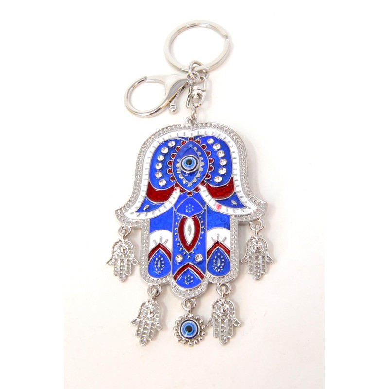 BETTER WITH FRIENDS Key Ring The Evil Eye Haram. Khamsa.