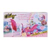 MGA Entertainment Dream Ella Candy Carriage and Unicorn, Pearlized White