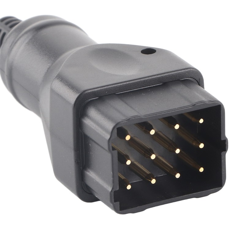 12 Pin to 16 Pin OBD2 Connector Cable OBDII Adapter
