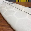 Almohadilla de tracción de surf transparente hexagonal para tabla de