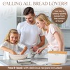 Sourdough Bread Baking Supplies Kit – 9 Inch Proofing Basket