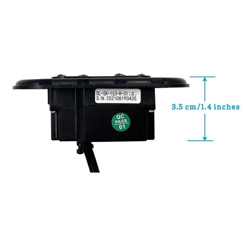 4 Button 5 Pin Switch Replacing Kaidi Model KDH115-017 Power