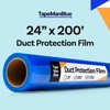 Duct Protection Film, 24 inch x 200 feet, Made in