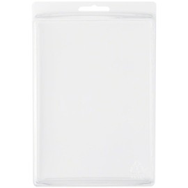 Collecting Warehouse Clear Plastic Clamshell Package/Storage Container, 6.63" H x 4.75" W x 1.75" D, Pack of 50
