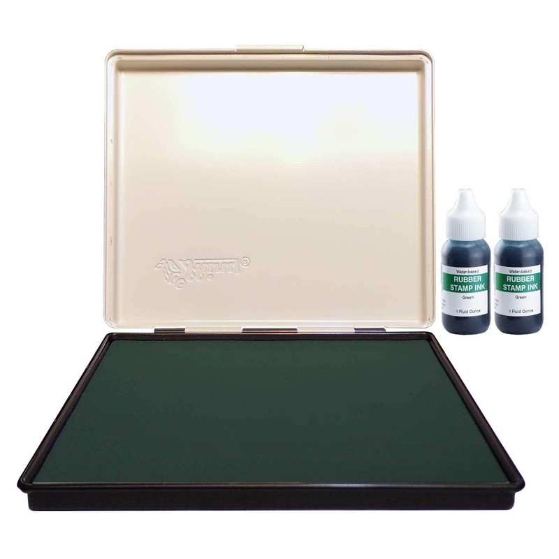 Uimprint Extra Large 7'' x 8'' Industrial Rubber Stamp Ink