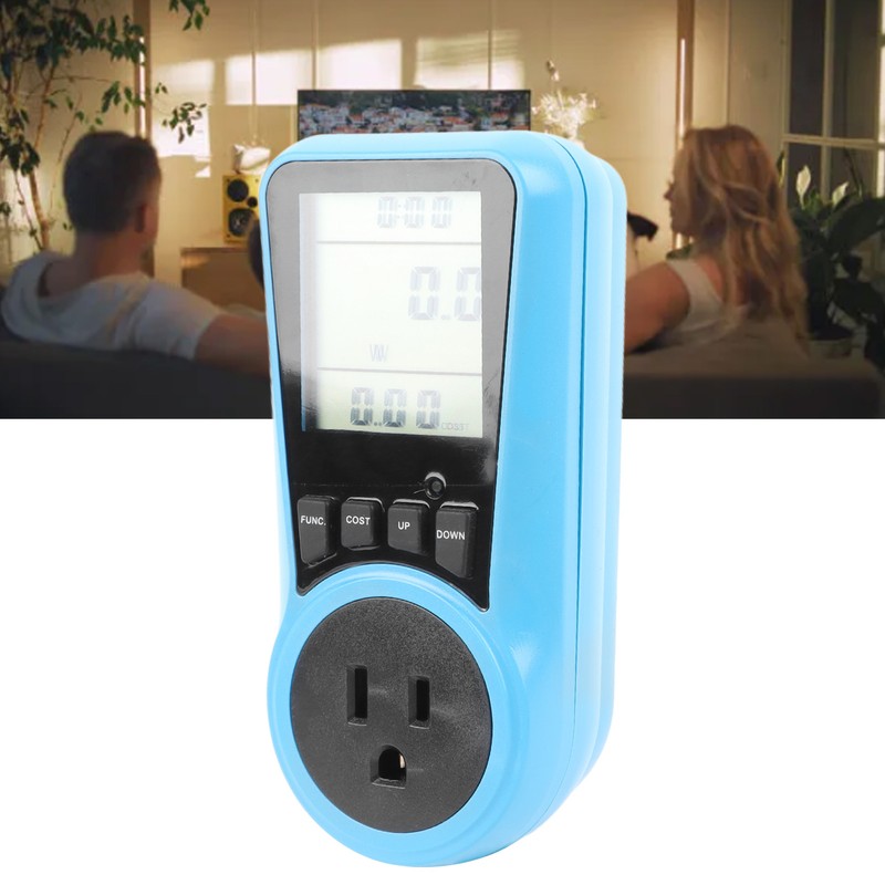 Watt Meter Plug in Socket Power Meter Electricity Usage Monitor