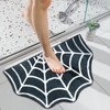 kaiolbly Halloween Spider Web Bath Mat 18 x 28 Inch