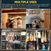 Mardatt 20Pcs Multi Purposes Laundry Hanging Hooks Clips Set Include