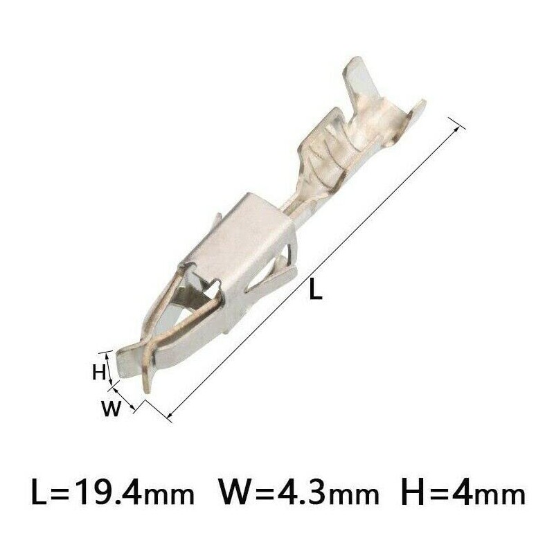 2 Pin Female Common Rail Diesel Injector Plug Connector For