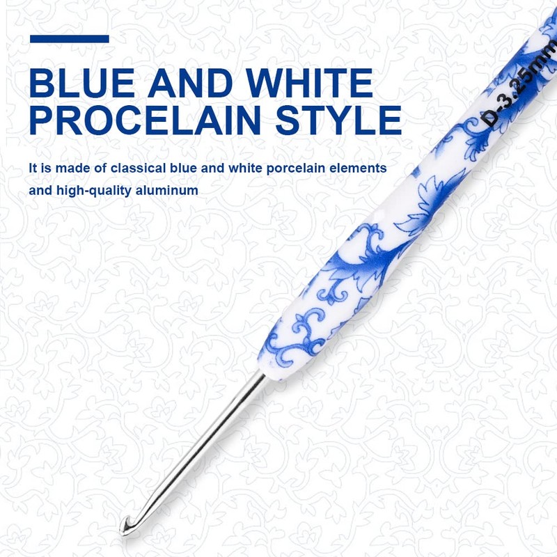 BCMRUN 3.25 mm(D) Crochet Hook for Arthritic Hands, Ergonomic Soft