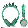 SHOWERORO Over Ear Headphone with Microphone Adorable Dinosaur Design Volume