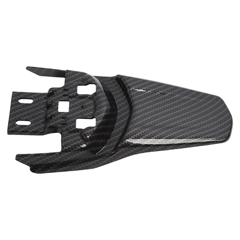 Motorcycle Rear Mudguard Protective Sturdy Carbon Fiber Pattern Rear Mudguard