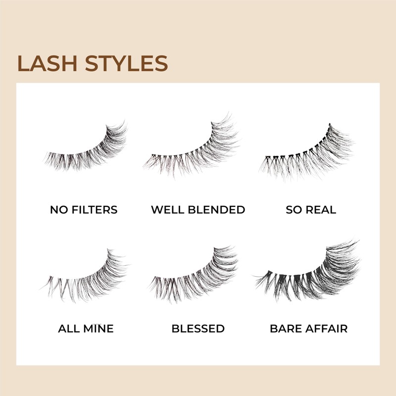 KISS My Lash But Better False Eyelashes, Blessed', 12 mm,