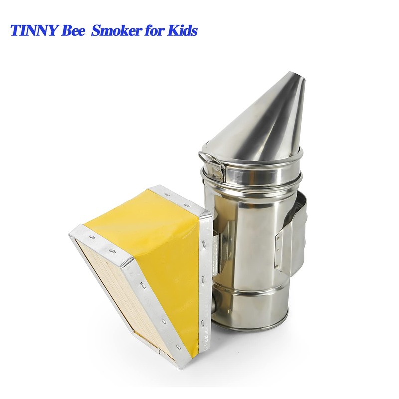 Luwint Mini Bee Hive Smoker for Kids, 7 Inch X-Small