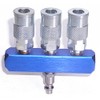 Canadian Tool and Supply Air Manifold 3-Way Line Splitter 1/4-inch