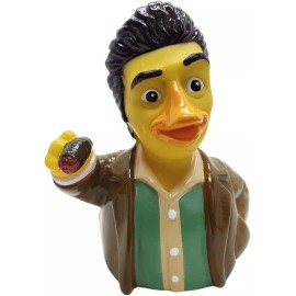 Celebriducks Sein-Fowl Rubber Duck Collectible Toy Figure Gift Kramer Festivus Nestivus