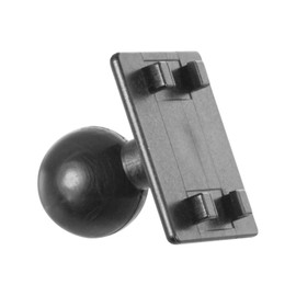 iBOLT - Adaptador de bola compuesto de 25 mm / 1 pulgada / B a 4 puntas para brazos de montaje de enchufe de bola doble estándar de la industria, funciona con soportes iBOLT para tabletas (IBBZ-33921)