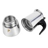 Stainless Steel Percolator Moka Pot Coffee Maker Stove Home Office