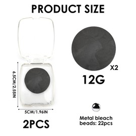 2 X 15g Tungsten Rig Putty Reusable Fishing Silt Mud Carp Fishing Terminal Tackle Weight Super Grip Non Slide Easy to Mold Malleable Sticky Fishing Tungsten Putty Hair Rig - 2 Pack