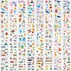 400PCS (40 Sheets) Temporary Tattoos Kids Tattoos Temporary Tattoo Stickers