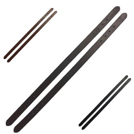 Majestic Ally 2-Piece Smooth Leather Replacement Crown for Breakaway Halter/Head Collar (Brown)