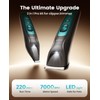 oneisall Dog Grooming Clippers & Paw Trimmer Kit 2-in-1 with