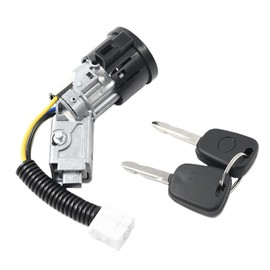 YUCKMZ Steering Lock Cylinder Ignition Lock with 2 Keys Compatible with Aygo 2005-2014 N0501412, N0502200