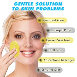 Turmeric Kojic Acid Cleansing Pads, Turmeric Kojic Pads for Dull Skin, Exfoliation, Unclog Pores, Helps Balance Skin Oil and Water, Pack of 60