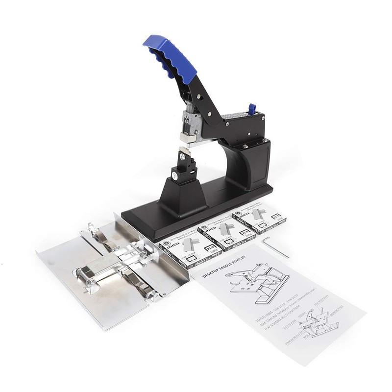 Heavy Duty Saddle Stitch Stapler - Manual Binding Machine With