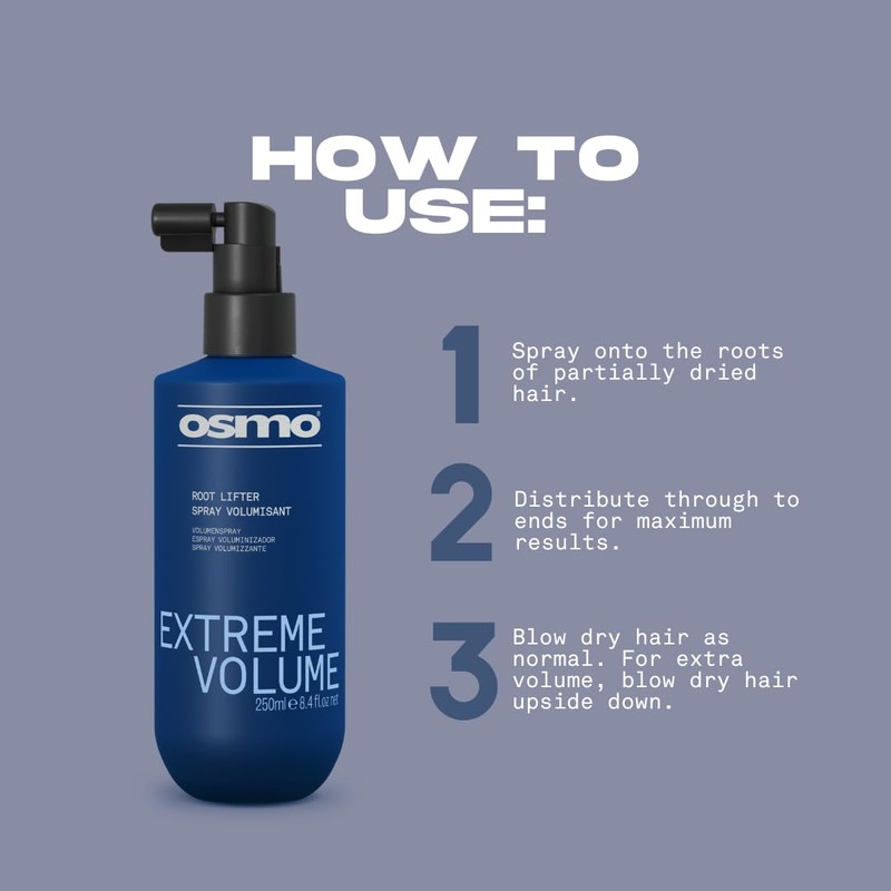 Osmo Extreme Volume Root Lifter | Fuller hair with Natural