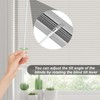 12.2" White Fiberglass Blind Rod with Metal Hooks, Window Roller