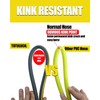 TUTULUCK Flexible Pressure Washer Hose 50FT, 1/4'' Kink Resistant 3600