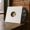 50 - Pack White Paper Vinyl 45 RPM Record Inner