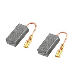 PATIKIL Carbon Brushes 15x8x5mm for Electric Motors Power Tool Rotary Tool Table Saw Spare Part Repair, 2 Pack