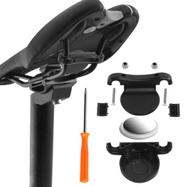 GFUEIGJ Bicycle Mount for Airtag Bicycle Saddle Holder Bicycle Hideaway Road Bike Accessories Bicycle Mount for Saddle Bicycle Anti-Theft Bicycle Holder Anti-Theft